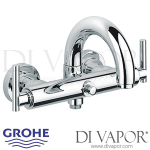 Grohe Atrio Bath / Shower Mixer - 2001 to 2007 - Spare Parts 25011000 GEN1